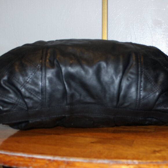 $995 RENATO ANGI Venezia Black Genuine Leather Backpack Bag Purse Like New main image 11